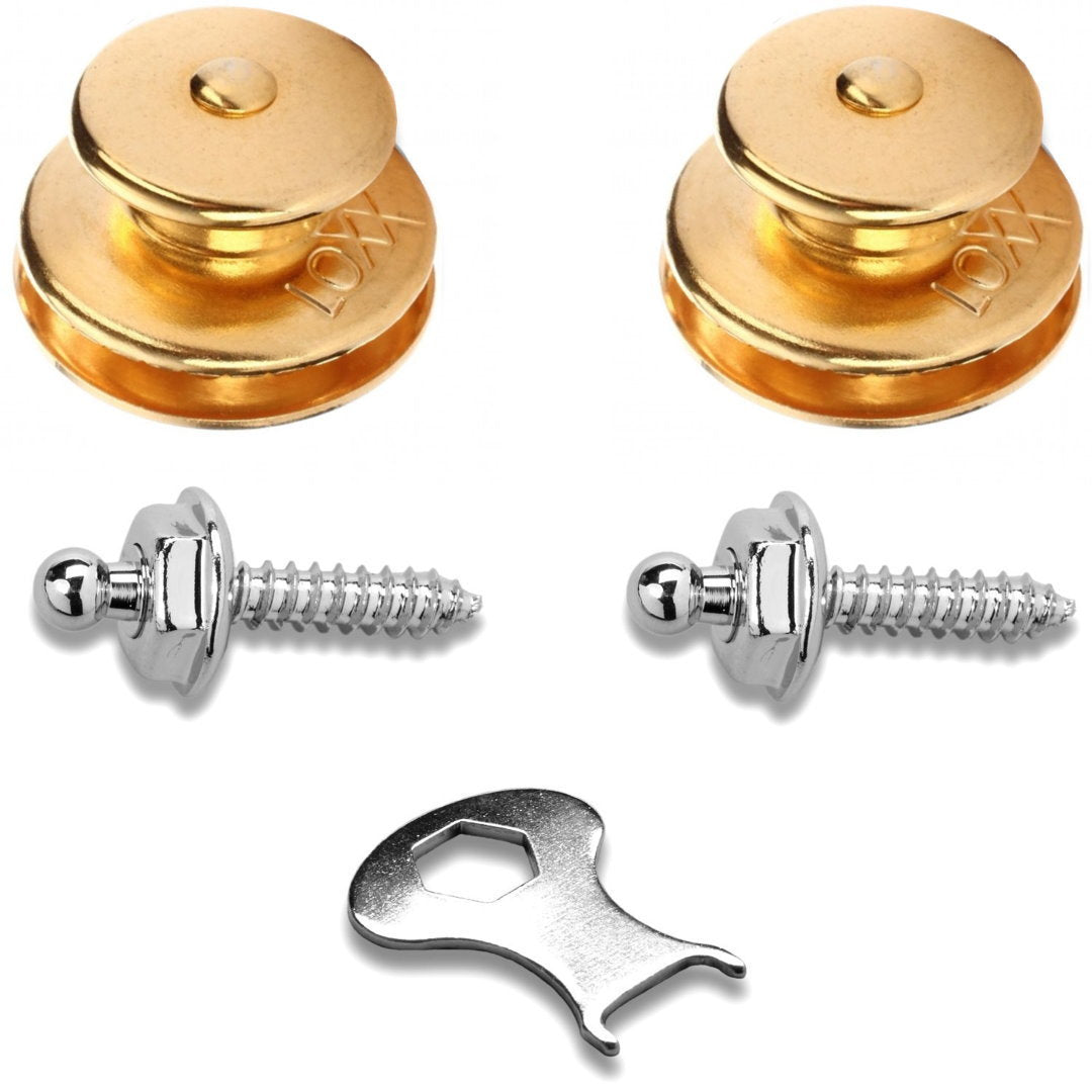 LOXX Strap Lock Set Gold