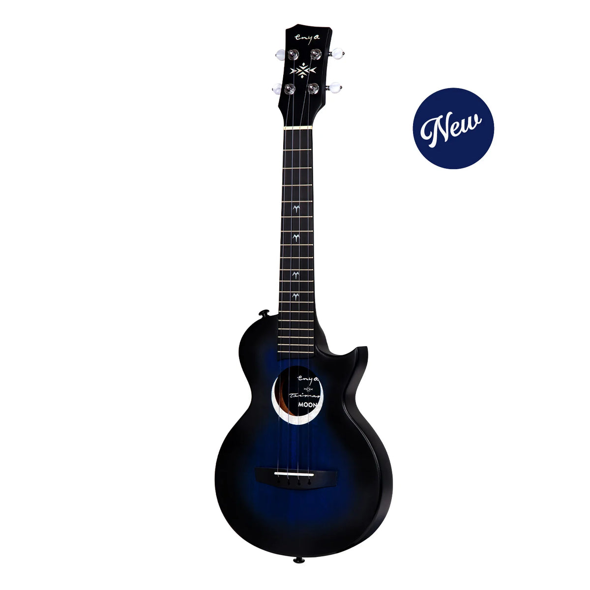 Enya Moon - Taimane Signature Blue Electro-Acoustic Tenor Ukulele