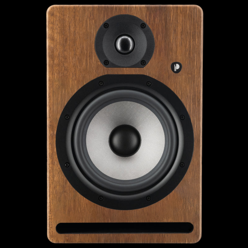 Prodipe PRO 7 V4 WW Active monitor 6.5&quot; - bi-amplified - WALNUT WOOD