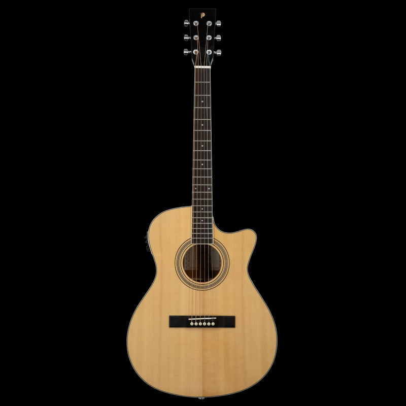 Prodipe SA 150 CEQ Electro-Acoustic Guitar, Auditorium, Mahogany, Spruce