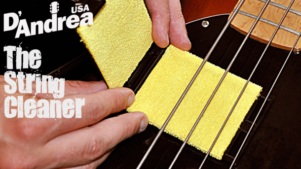 D&#39;Andrea Accessories, The String Cleaner - Bass