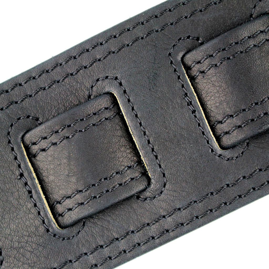 Richter Guitar Strap Springbreak I NAPPA BLACK #1008