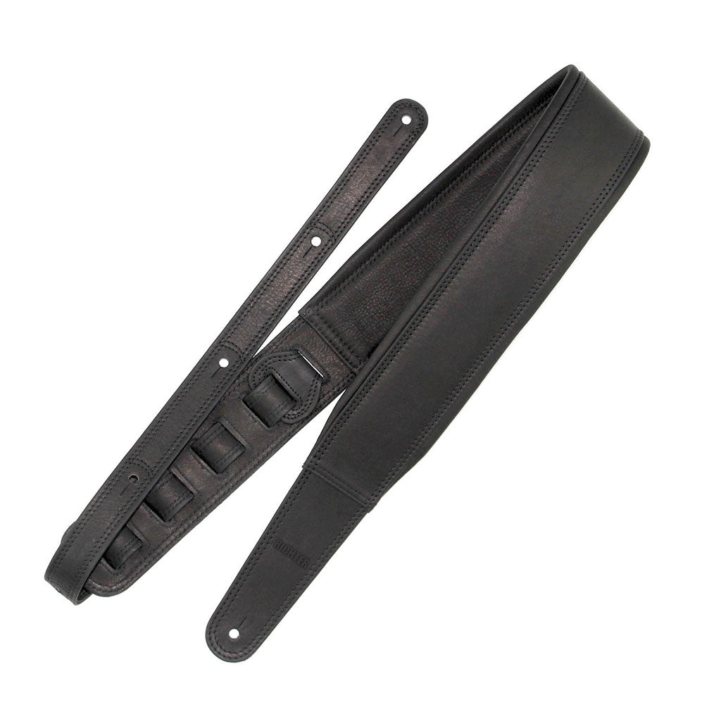 Richter Guitar Strap Springbreak I NAPPA BLACK #1008
