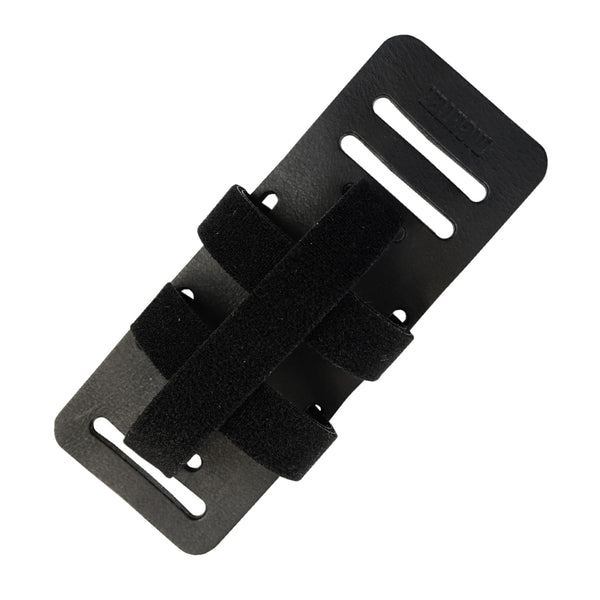 RICHTER TRANSMITTER HOLDER FOR GUITAR STRAP BLACK Model 1361 Red