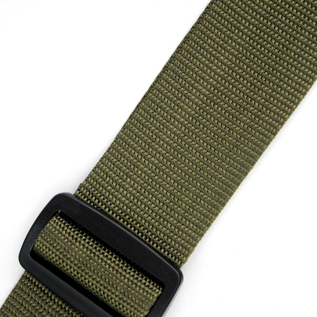 Richter Racoon 1443 - Richter Racoon Khaki/Brown Guitar Strap