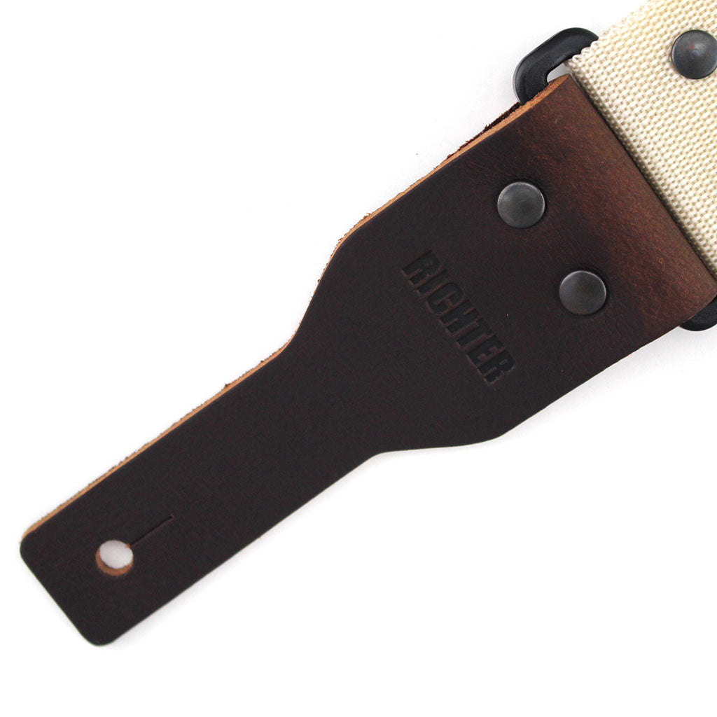 Richter Racoon 1480 - Racoon Beige/Brown Guitar Strap