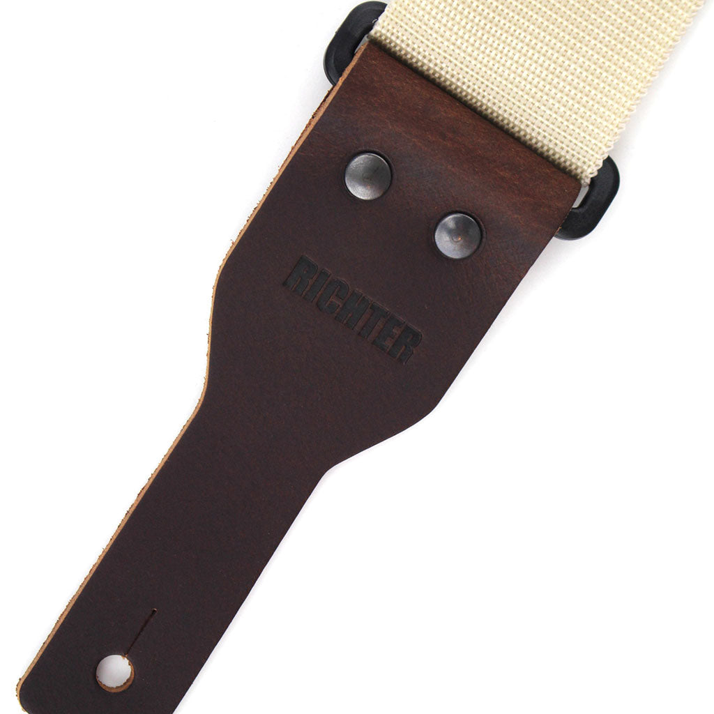 Richter Racoon 1480 - Racoon Beige/Brown Guitar Strap