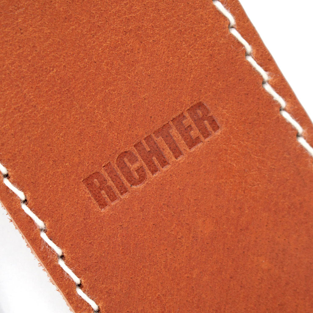 Richter Guitar Strap 1512 - Raw II Contour Torro Tan