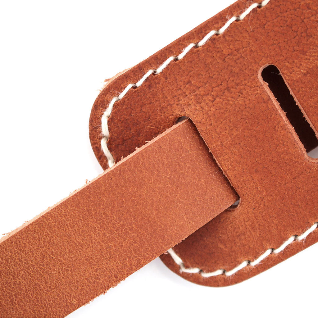 Richter Guitar Strap 1512 - Raw II Contour Torro Tan