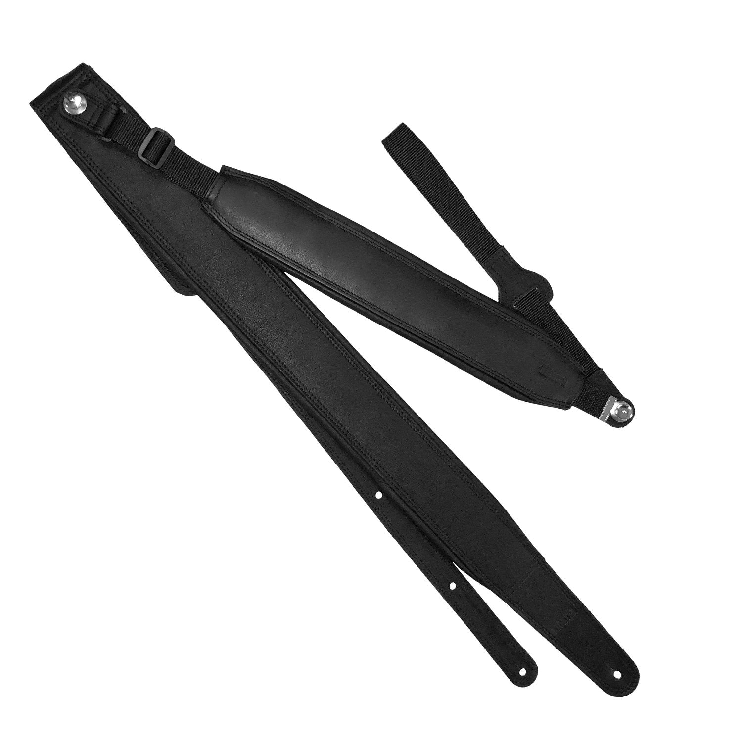 RICHTER DOUBLE GUITAR STRAP MATT HEAFY BLACK Model 1613