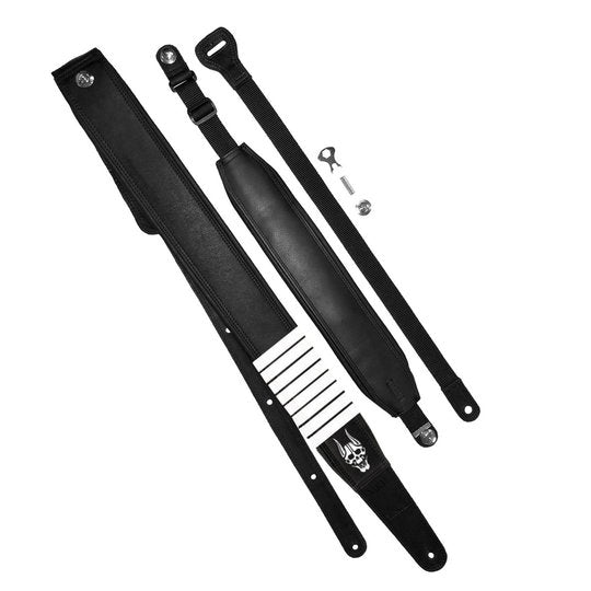 Richter Matt Heafy Black & Oni Double Guitar Strap 1612 - Red