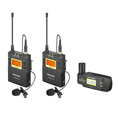 Saramonic UwMic9 Tx9+Rx9 Uhf Wireless Mic Lav System - Red Chilli