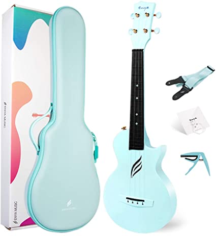 Enya Nova U Carbon Blue Ukulele