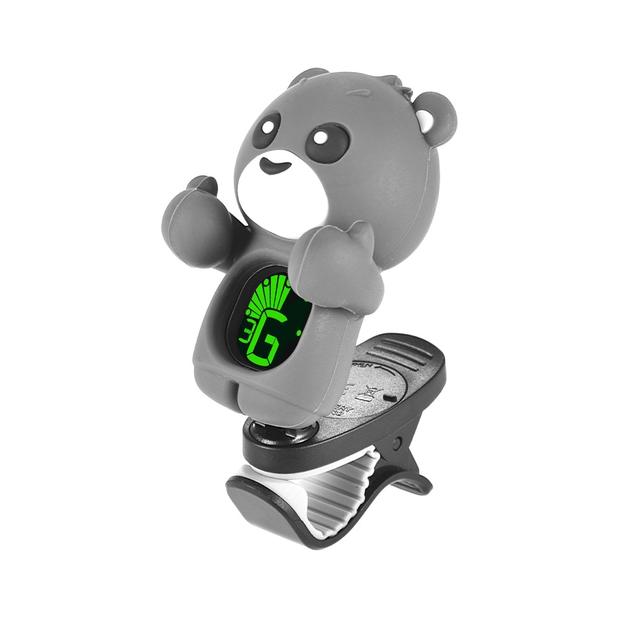 Swiff Bear Clip-on Chromatic Tuners (Grey &amp; Pink)