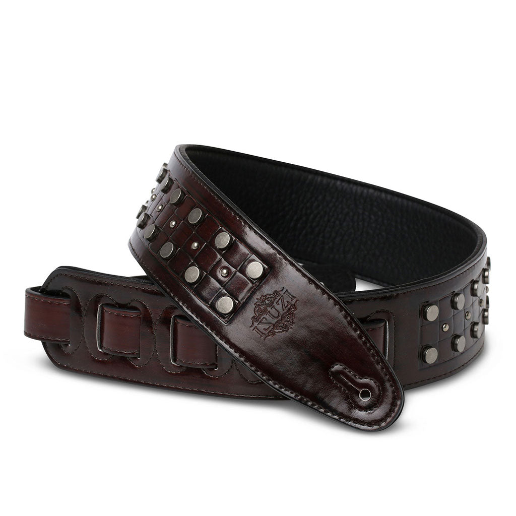 ISUZI DLX21-6 Dark Brown Garment Leather Strap
