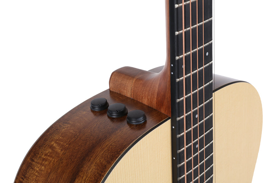 Enya EA-X0 EQ Spruce Top Electro Acoustic Guitar with Gig Bag