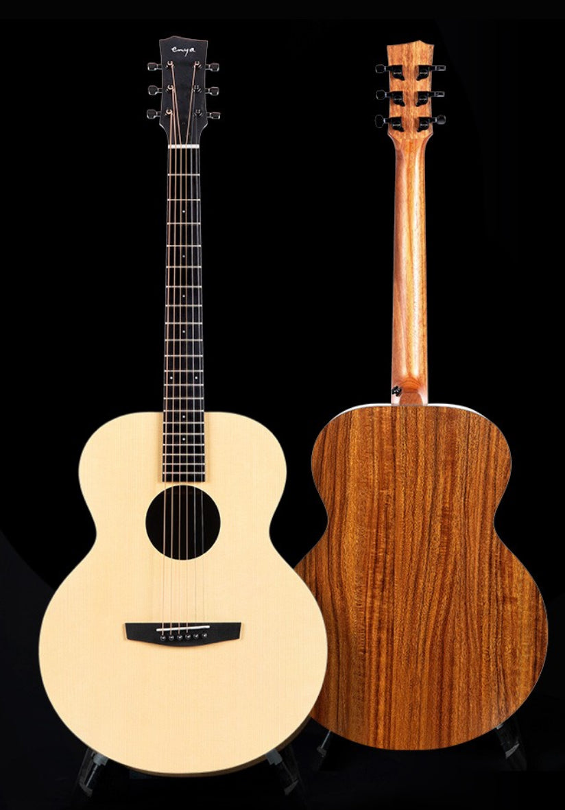 Enya EA-X0 Spruce Top Acoustic Guitar with Gig Bag