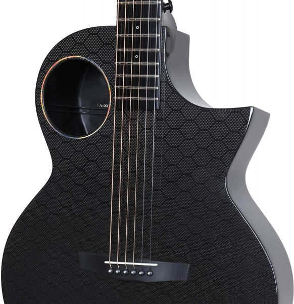 Enya EA-X4+E Elektroakustische Gitarre aus Kohlefaser