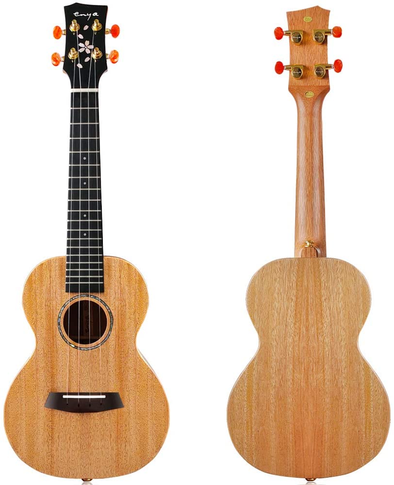 Enya EUC-MS All Solid Mahogany Concert Ukulele complete with Gig-Bag