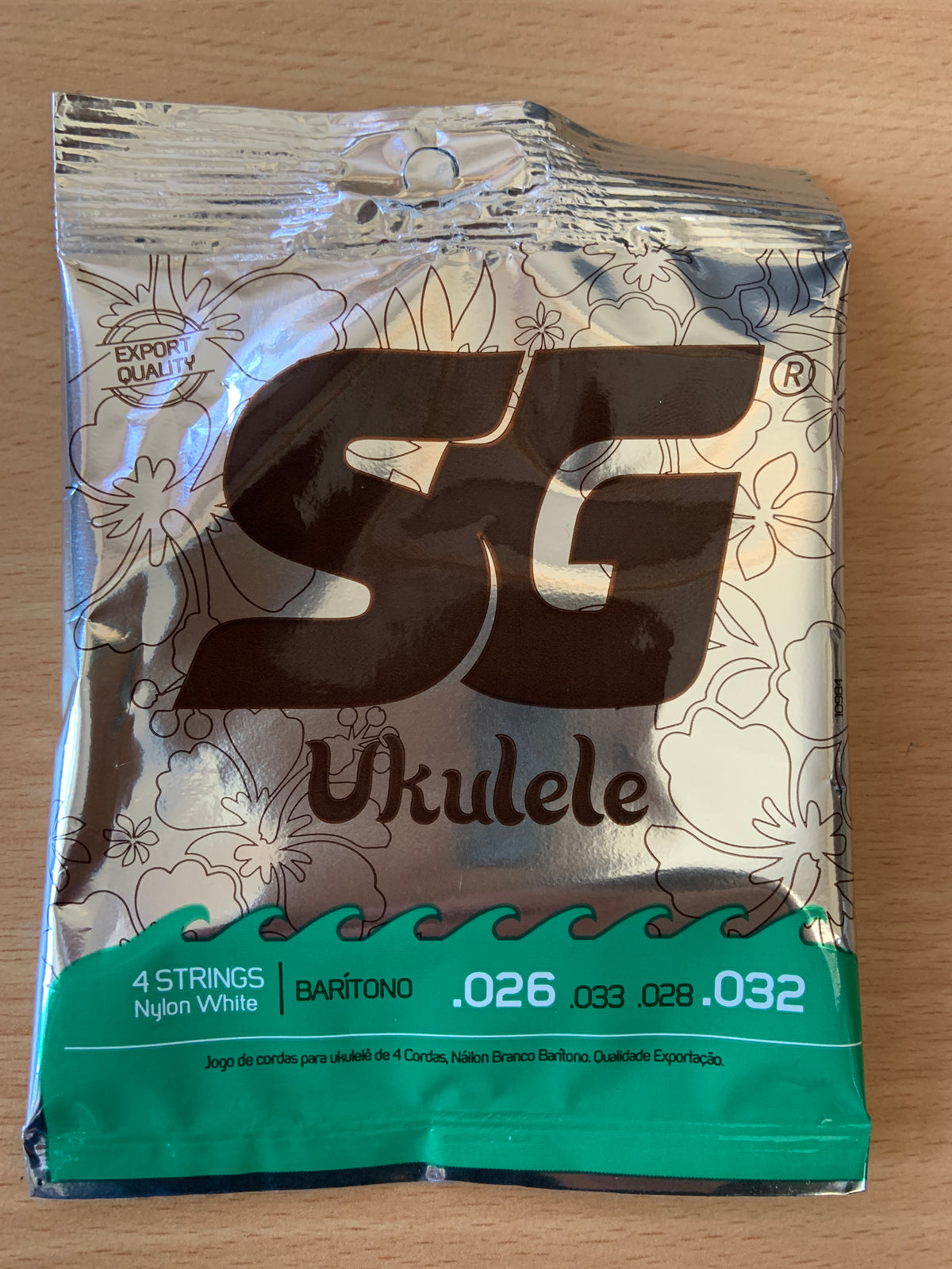 SG Nylon Ukulele Strings Box (Pack of 6 Strings)