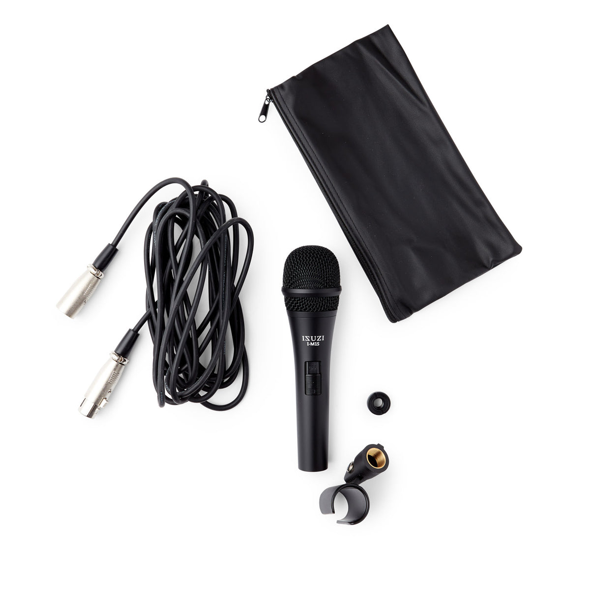 Isuzi I-M1S - Neodymium Magnet Dynamic Microphone with XLR to XLR cable