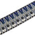 ISUZI UKLL-50 Premium Blue Pattern Ukulele Strap (Courroie de Ukulélé)