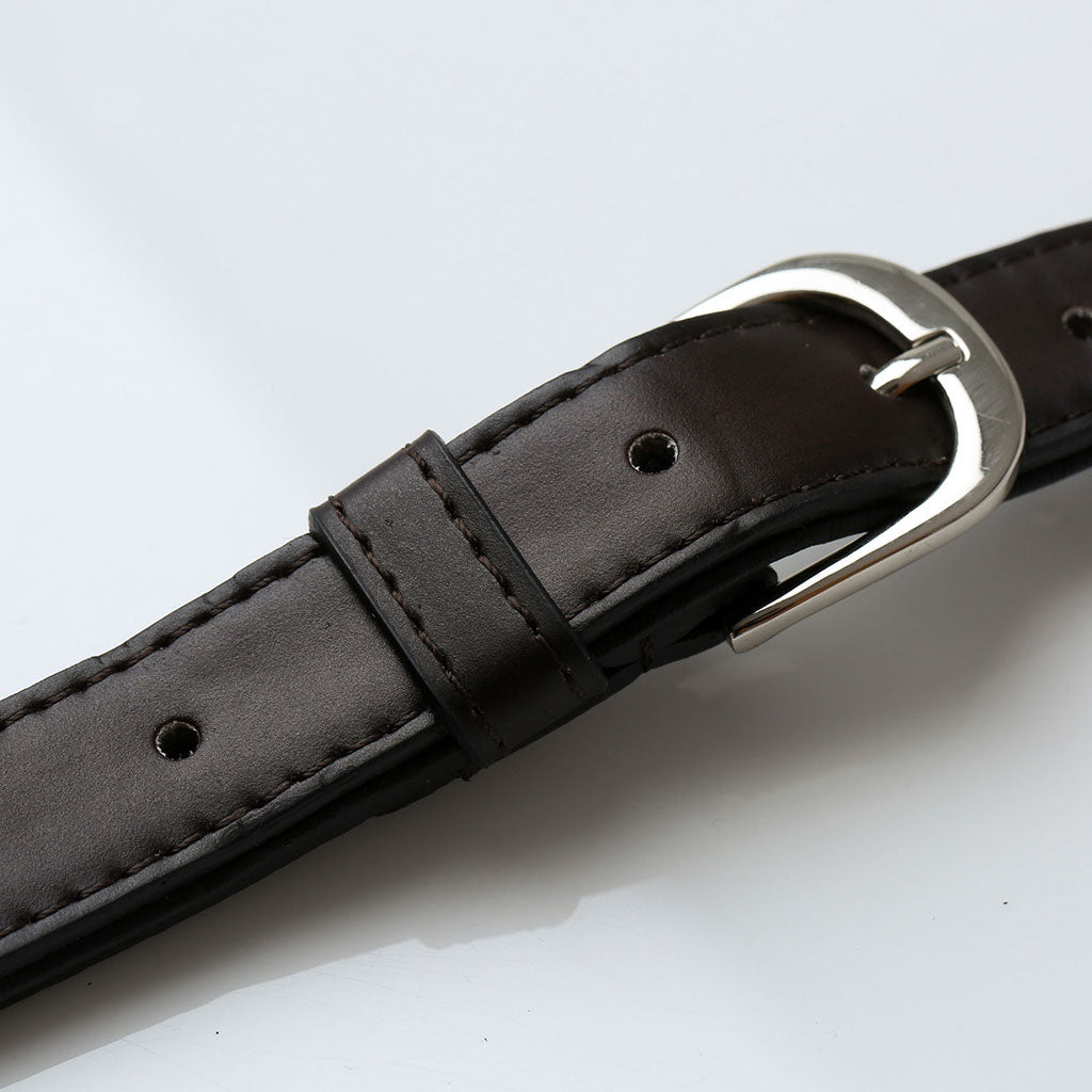ISUZI MS02 Brown Leather guitar strap
