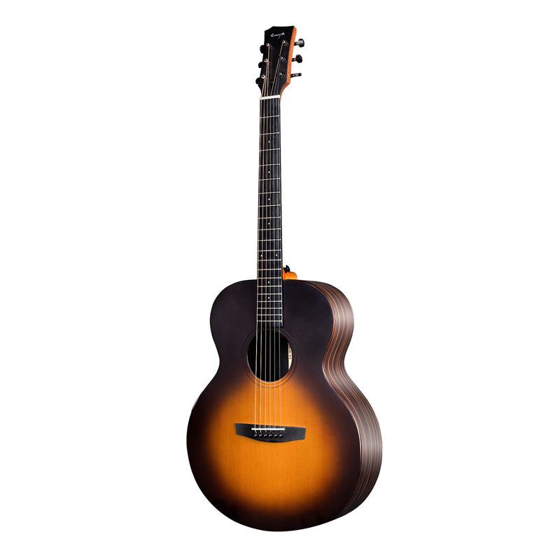 Enya EA-X1 Pro Vintage Sunburst Acoustic Guitar - Red Chilli Audio