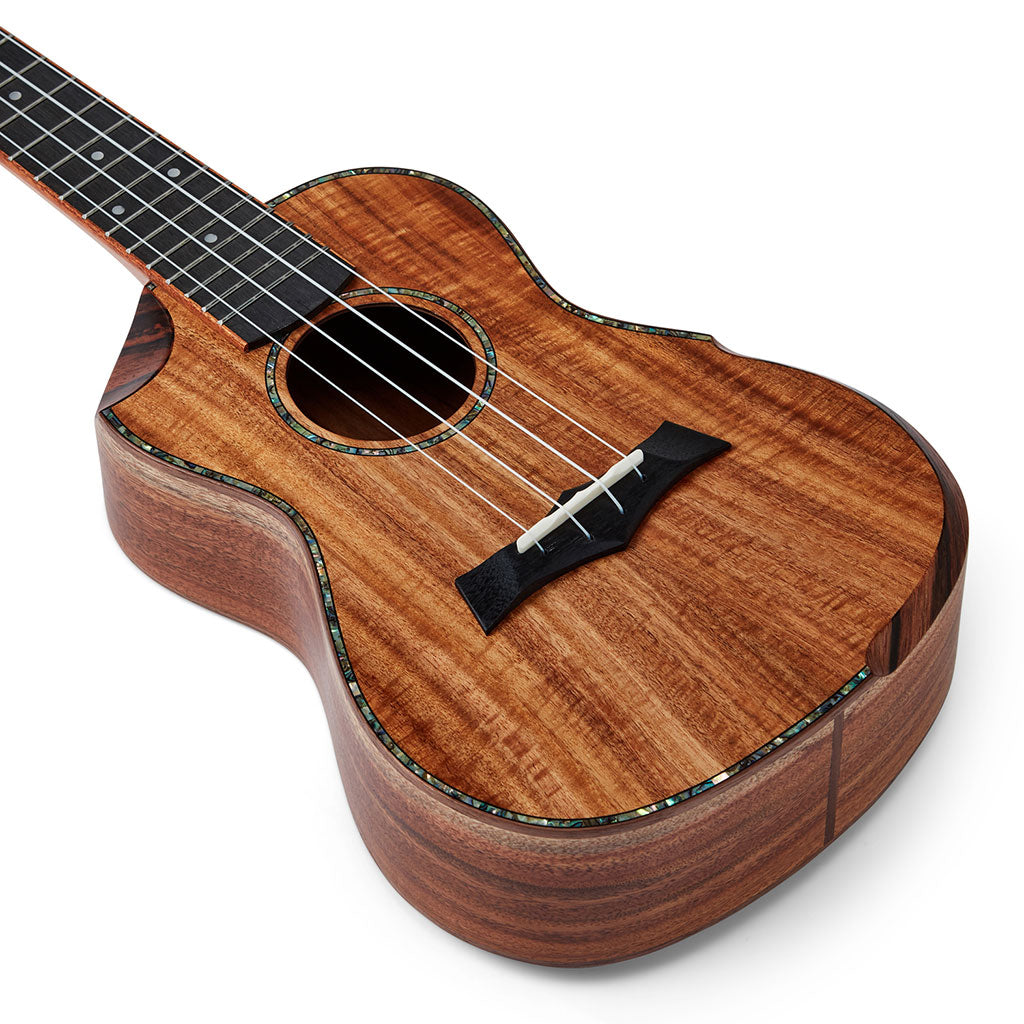 Snail SR-04CELH Left-handed Solid Acacia Top Concert Ukulele Bevel Cutaway