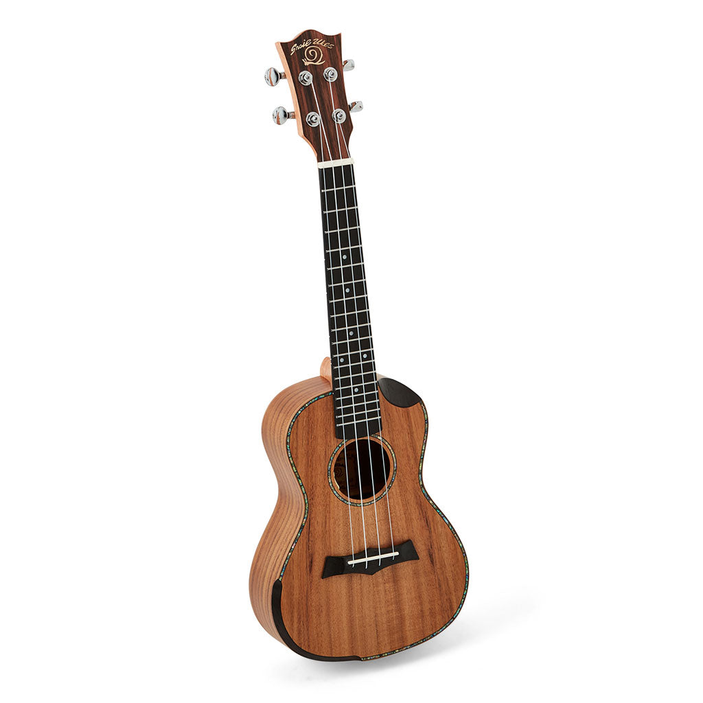Snail SR-04CEQ Solid Acacia Top Concert Electro-Acoustic Ukulele Bevel Cutaway