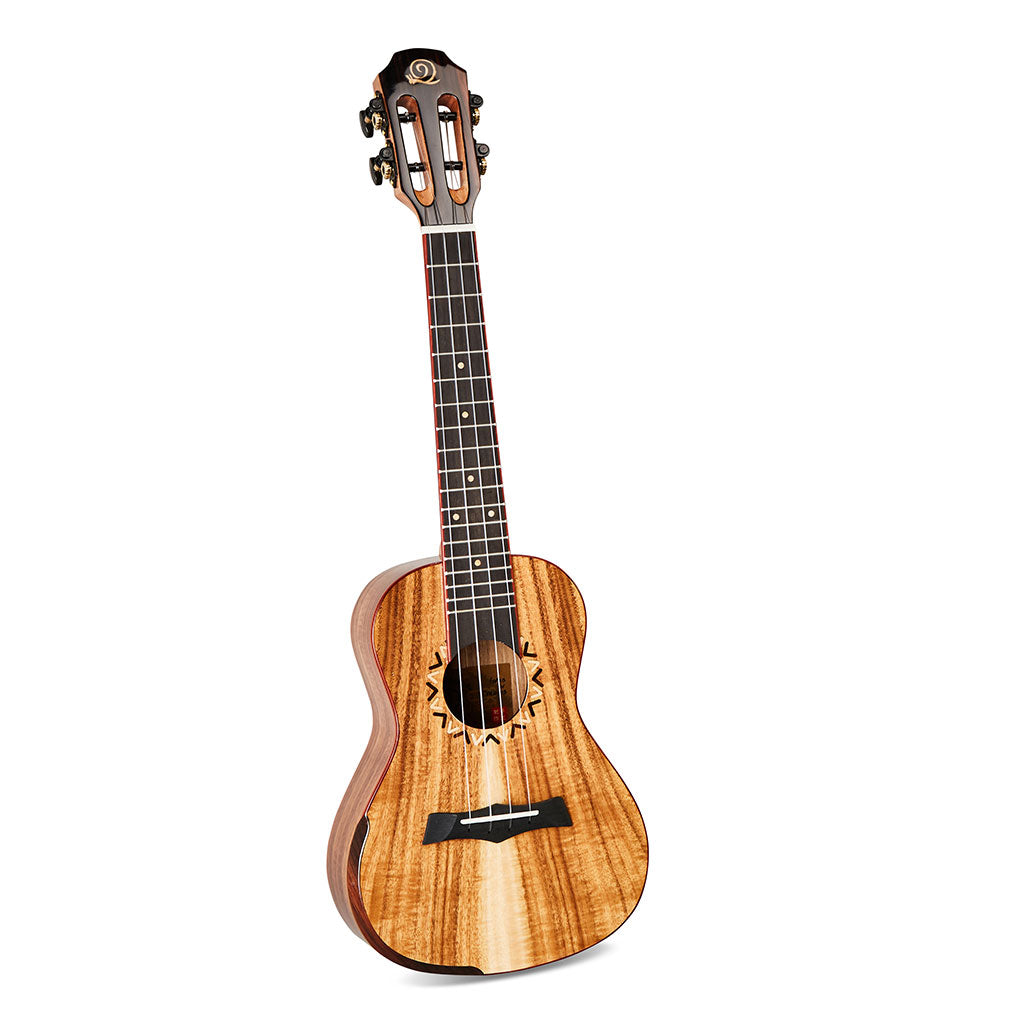 Snail S20C All Solid Flamed Acacia Concert Ukulele