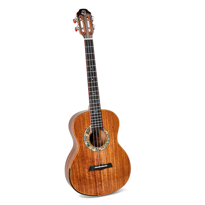 Snail S60B Solid Acacia Baritone Ukulele Red Chilli Audio
