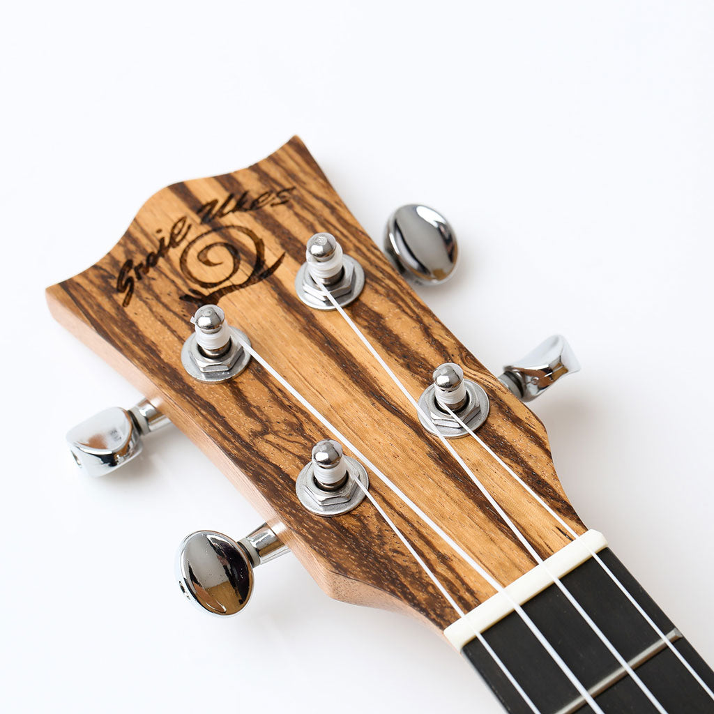 Snail UKC-480E Zebrawood Concert Ukulele
