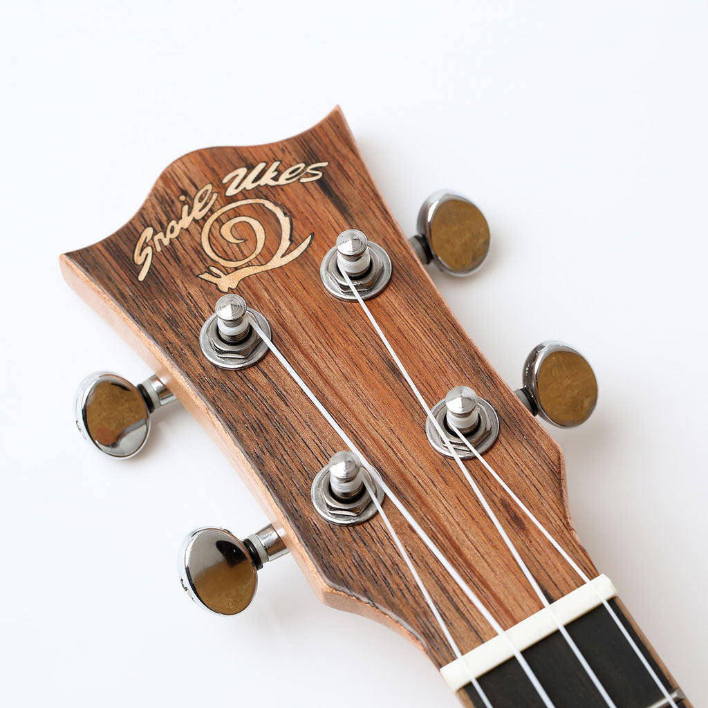 Snail UKC-483EQ Electro-Acoustic Ebony Concert Ukulele