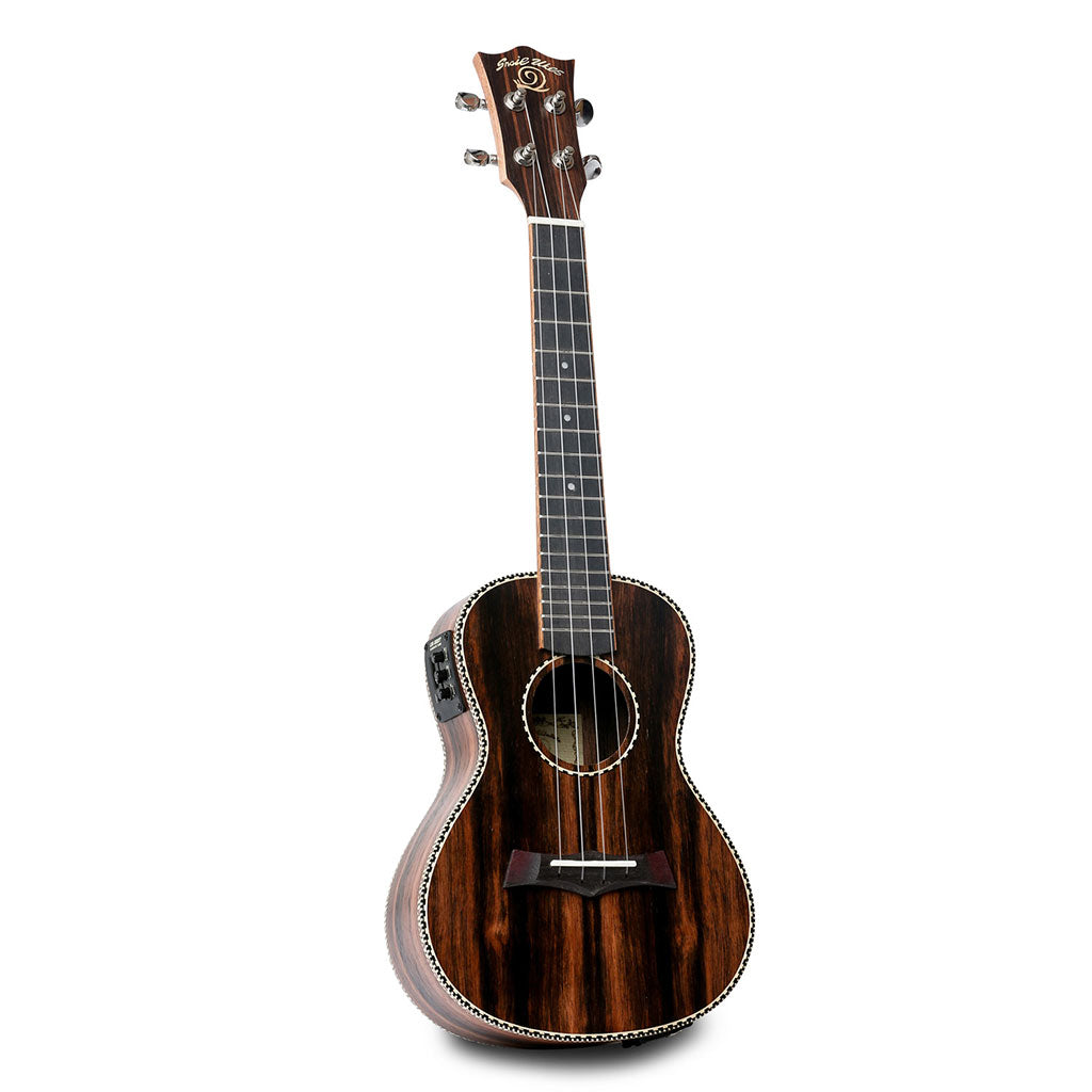 Snail UKC-E498EQ Electro-acoustic Ebony Concert Ukulele