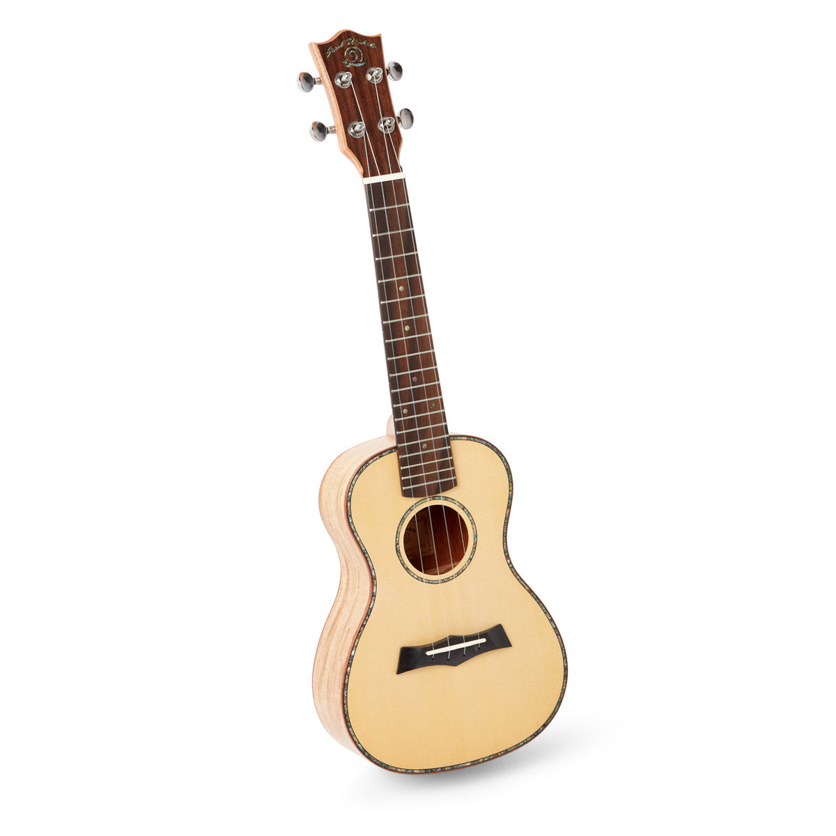 Snail UKC-380 Solid Spruce Top, Spalted maple back &amp; Sides Concert Ukulele