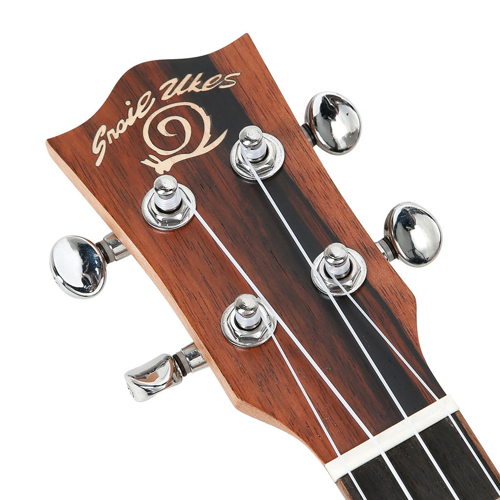 Snail UKT-528EQ Electro-acoustic Zebrawood Tenor Ukulele