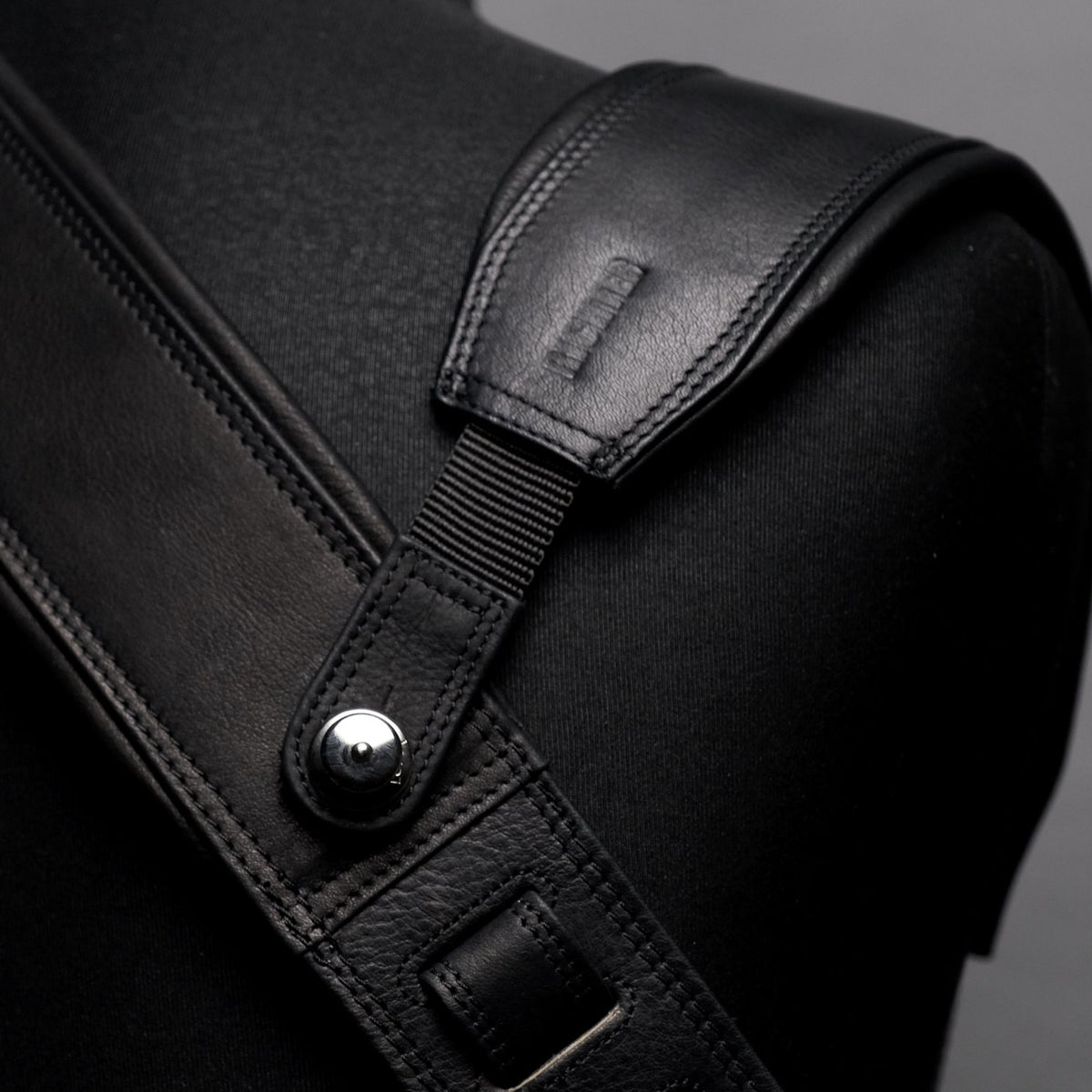 RICHTER DOUBLE GUITAR STRAP MATT HEAFY BLACK Model 1613