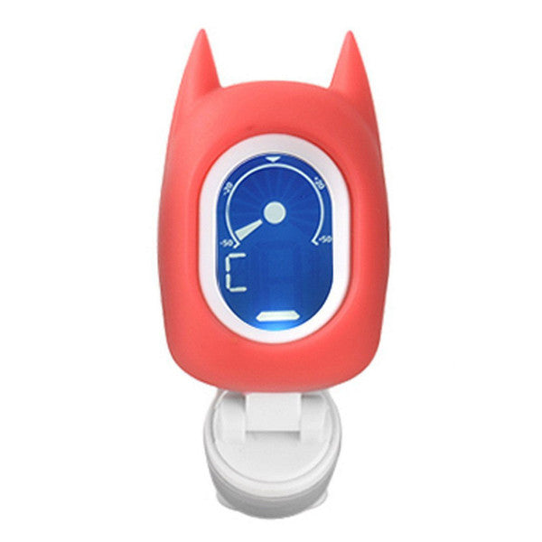 Swiff A72 Bat - Red Chromatic Tuner for Guitar, Bass, Ukulele &amp; Violin