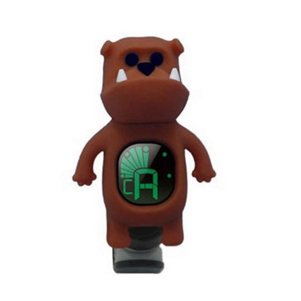 Swiff B71 Bull Dog - Brown Chromatic Tuner for Guitar, Bass, Ukulele &amp; Violin