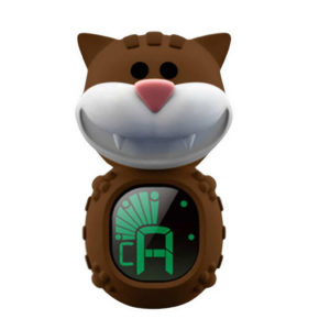 Swiff B72 Cat - BROWN Chromatic Tuner for Guitar, Bass, Ukulele &amp; Violin